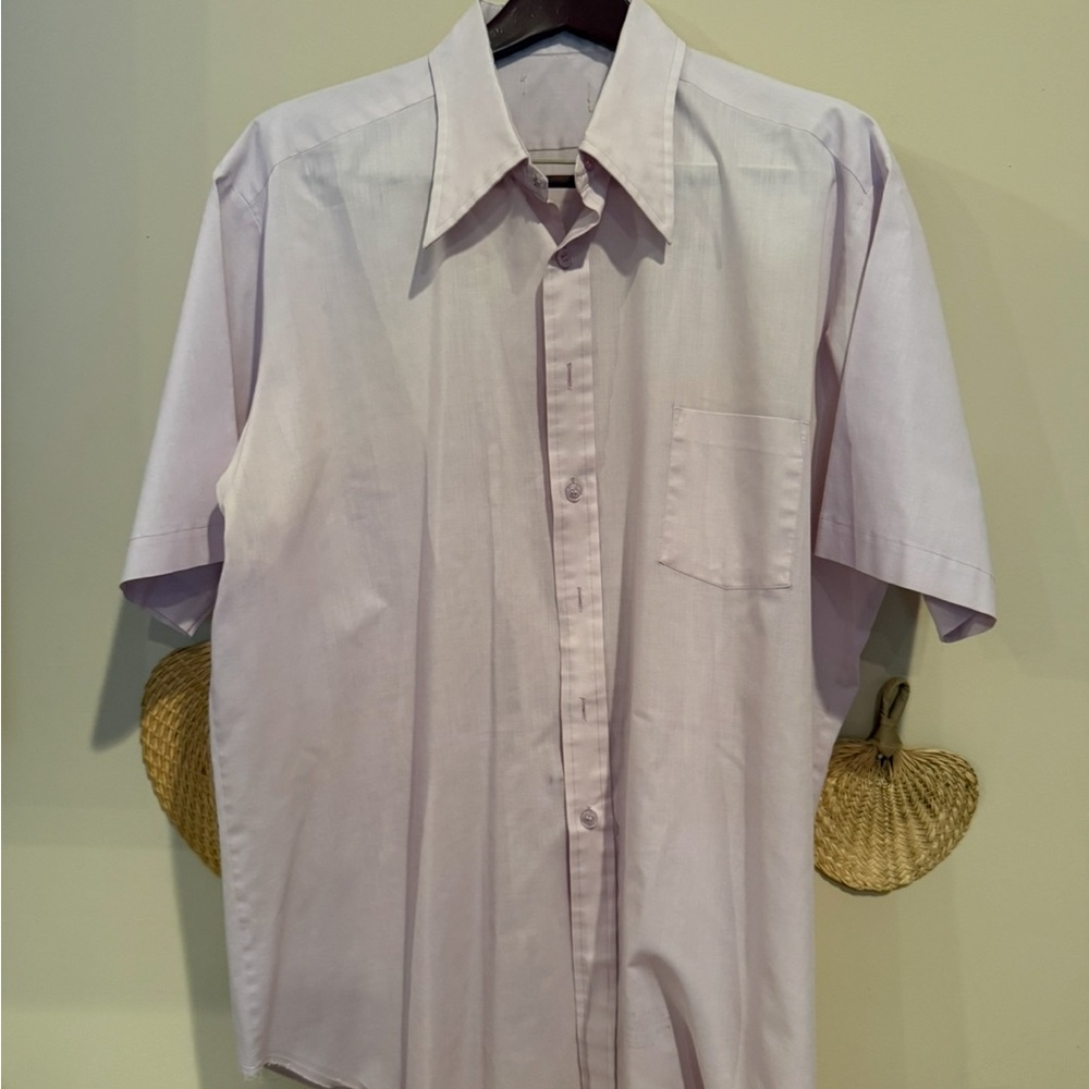 Men's Classic Light Purple Shirt